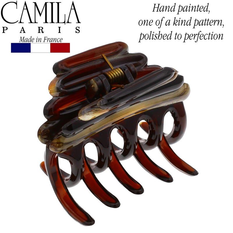 Camila Paris MP944 French Hair Clip for Women, Girls Hair Claw Clips Jaw Fashion Durable and Styling Hair Accessories for Women, Strong Hold No Slip Grip, Made in France - Image 4